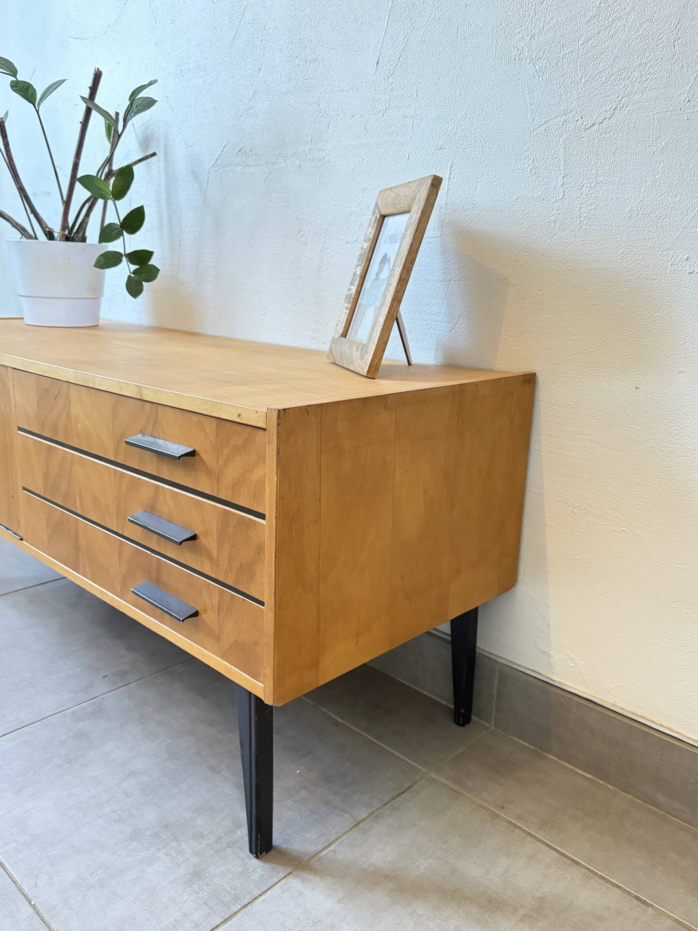 Enfilade vintage TV unit from the 1960s.