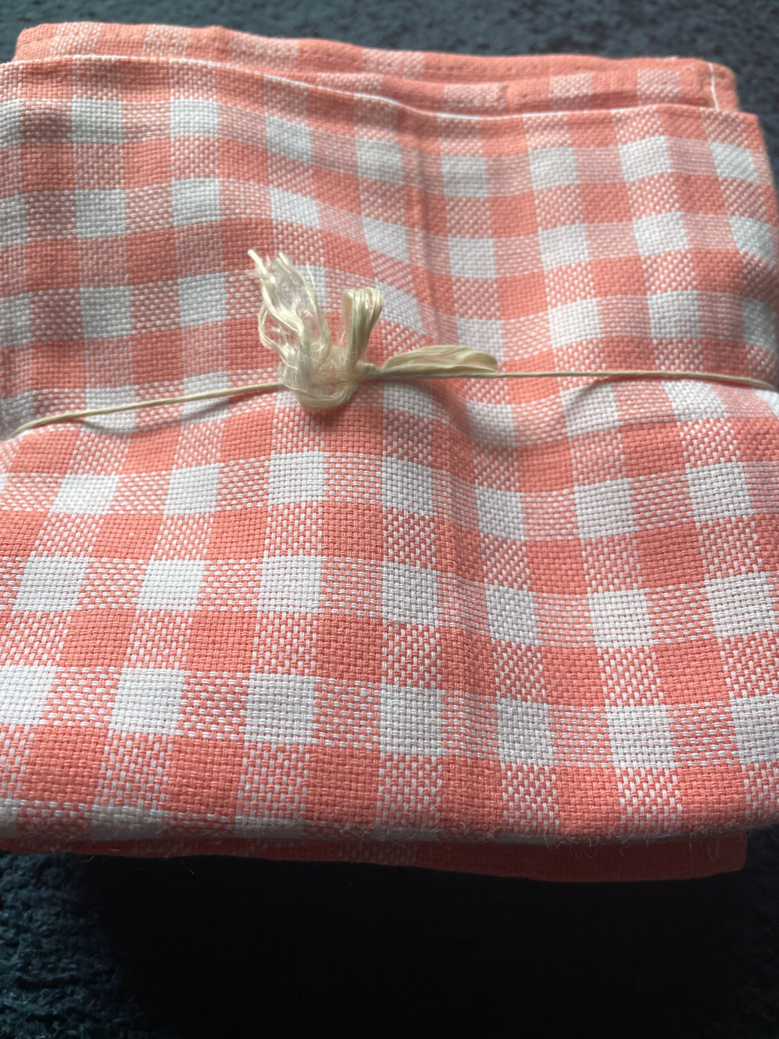 Serviettes de table vintage made in France