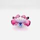 Sculptural bowl by Josef Hospodka, Bohemian Crystal, Chribska, circa 1960.