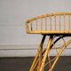 Bureau en rotin et sa chaise
