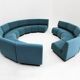 Vintage large modular round sofa by Don Chadwick for Herman Miller