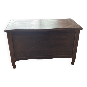 Wooden toy chest