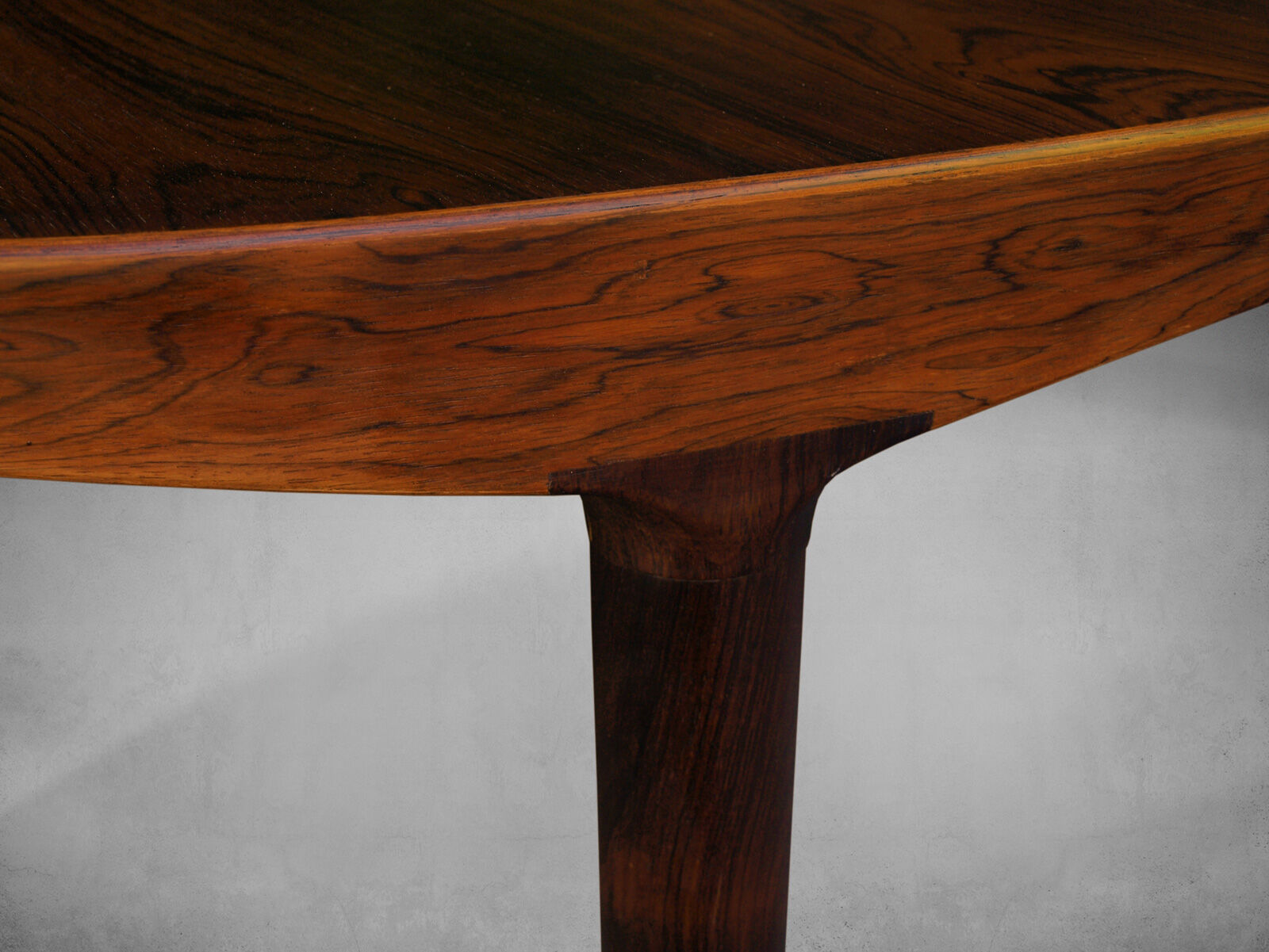 Table à repas en palissandre de Harry Østergaard pour Randers Møbelfabrik