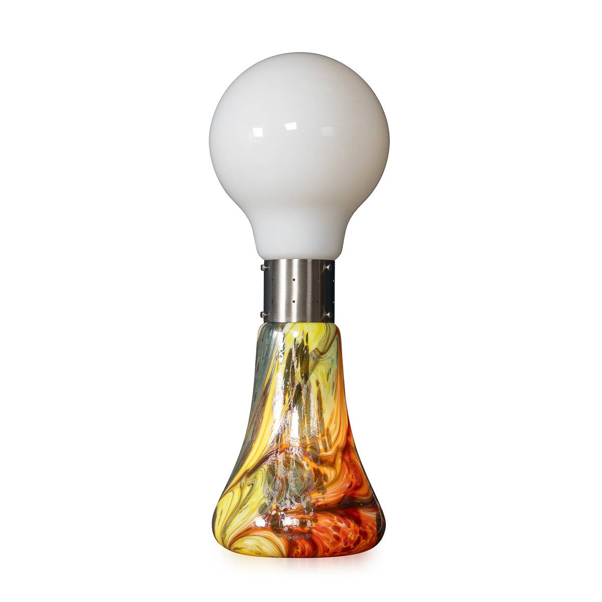 CONTEMPORARY 21stC ITALIAN BIRILLO TABLE / FLOOR LAMP OF RECENT PRODUCTION