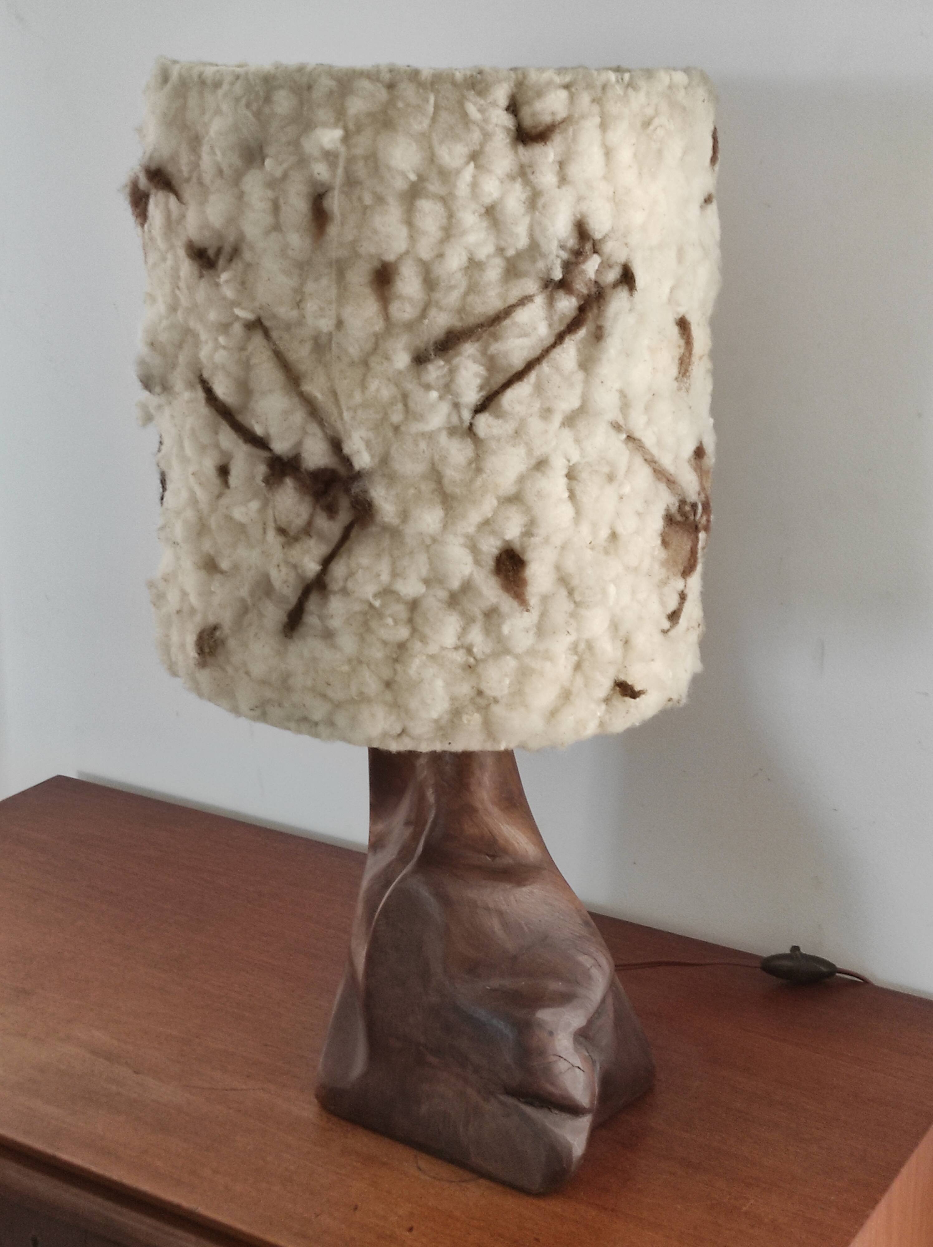 Richard Lecompte Wood Lamp