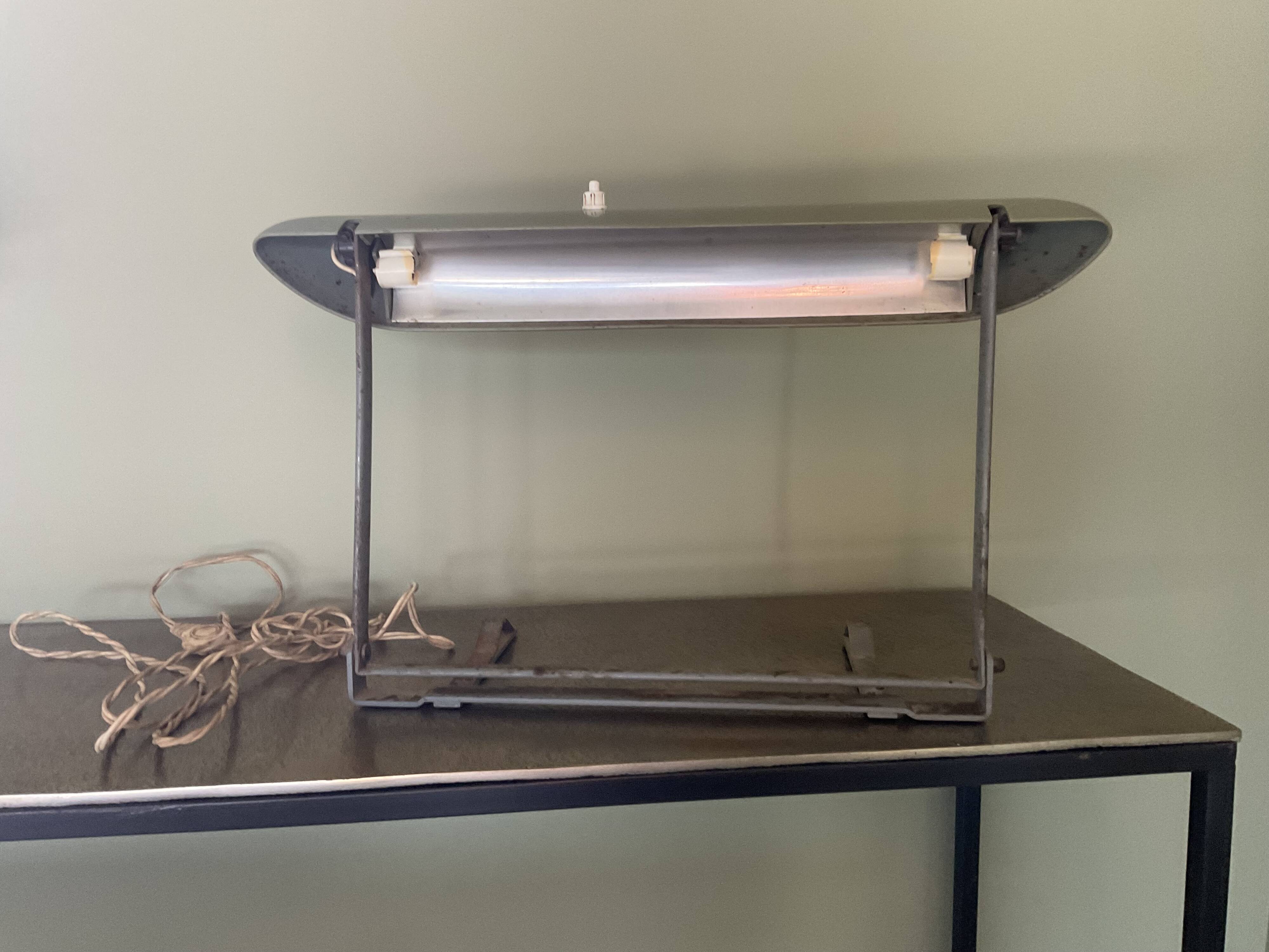 Desk lamp. Table lamp. Attributed to Charlotte Perriand.