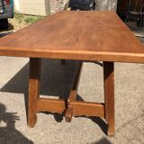 Wooden monastery table