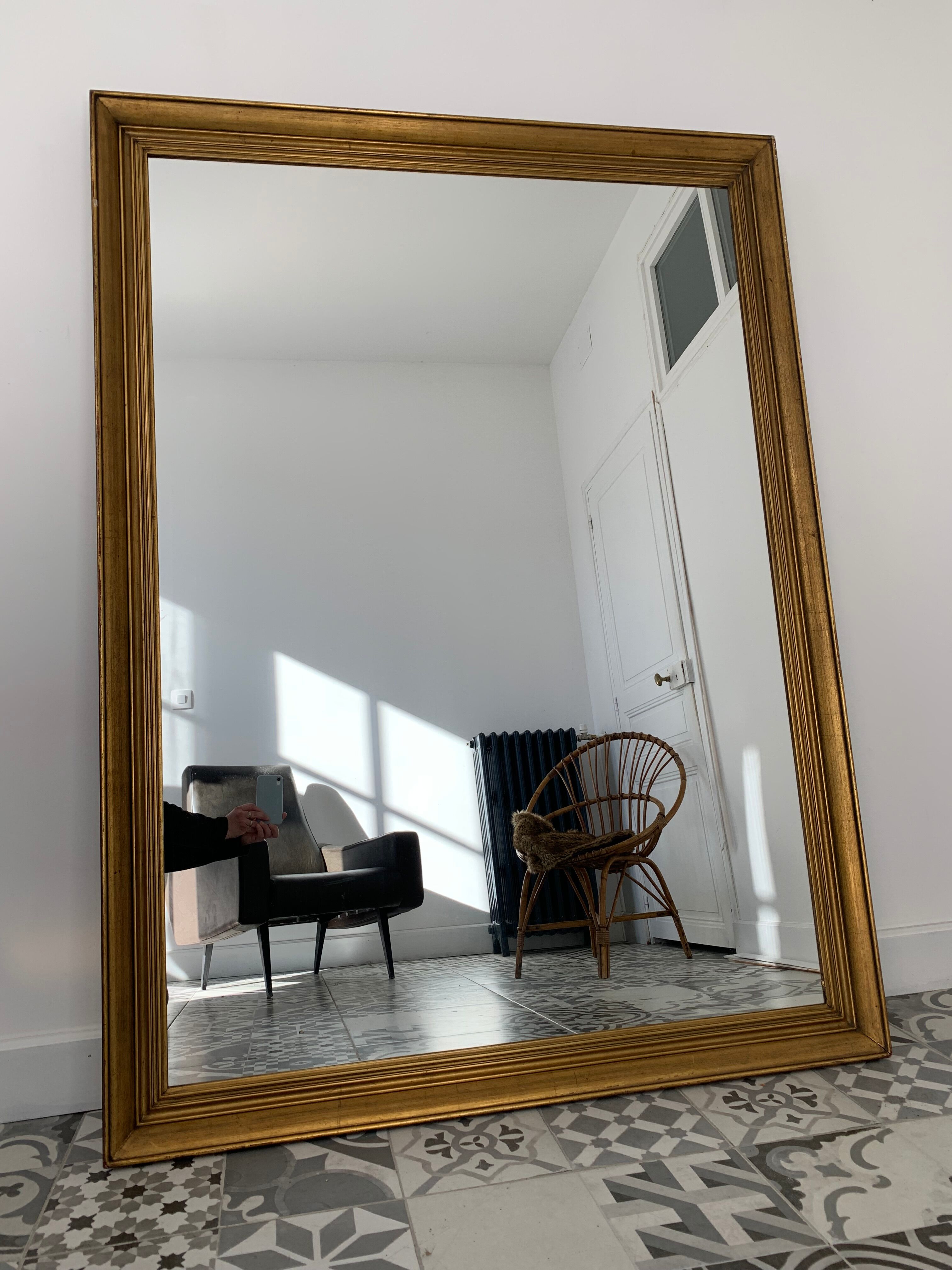 Old mirror 163x120cm