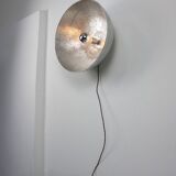 Large Vintage Aluminum Wall Lamp, 70s