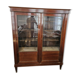 19th century glass bookcase