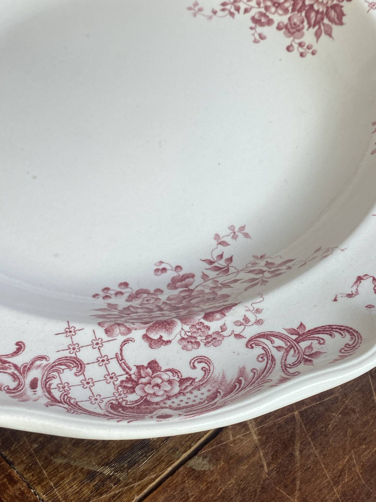 Round plate, ironstone, Villeroy & Boch, Valeria