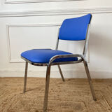 Vintage faux leather chair