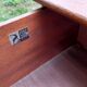 Commode haute semainier marque stag 1980 vintage royaume-uni