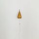 Danish Teak and Wicker Wall Lamp