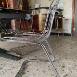 Metal basket chairs