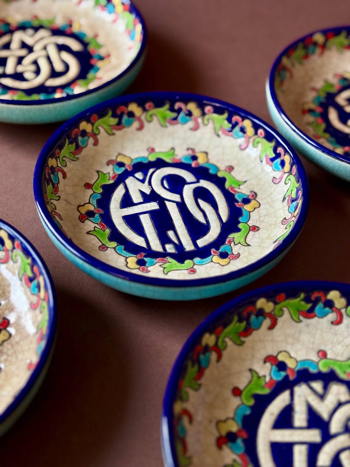 Longwy Enamel Bowls