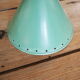 Lampe de potence murale articulée Diabolo du designer René Mathieu - verte