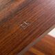 Italian mid century bar trolley, serving cart in rosewood, 1960s
