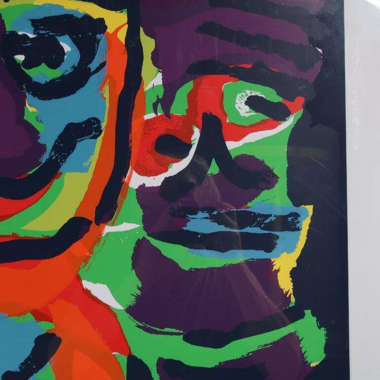 Karel Appel Silk Screen for the Rheinisches Landesmuseum Bonn, Germany, 1979