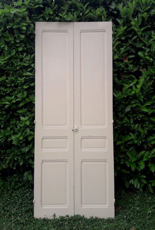 Pair of doors of antique closet