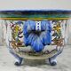 Gien earthenware planter, renaissance style – early twentieth century