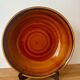 Set of 6 beautiful honey brown Luneville soup plates