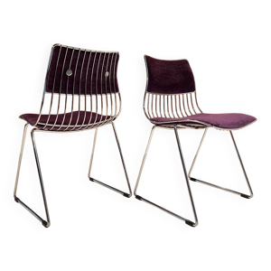 paire de chaises Novalux - 1970