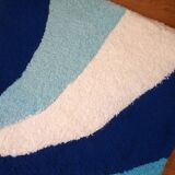 Tapis Contemporain ORA Hooked en Laine (74cm x 143cm), Édition Unique