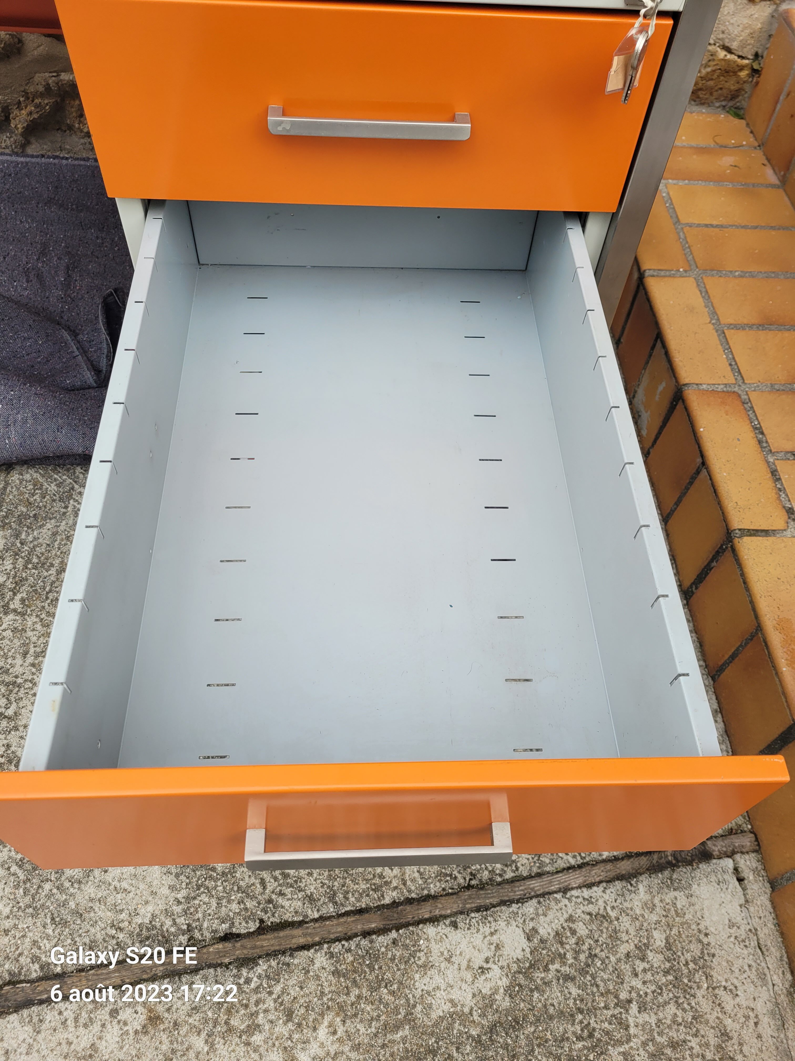 1980s desk and chair set