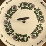 Gien 1970 earthenware cheese platter