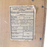 vintage coat closet by František Mezulánik for UP Závody, 1960s