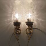Pair of wall sconces