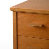 Scandinavian oak chest of drawers