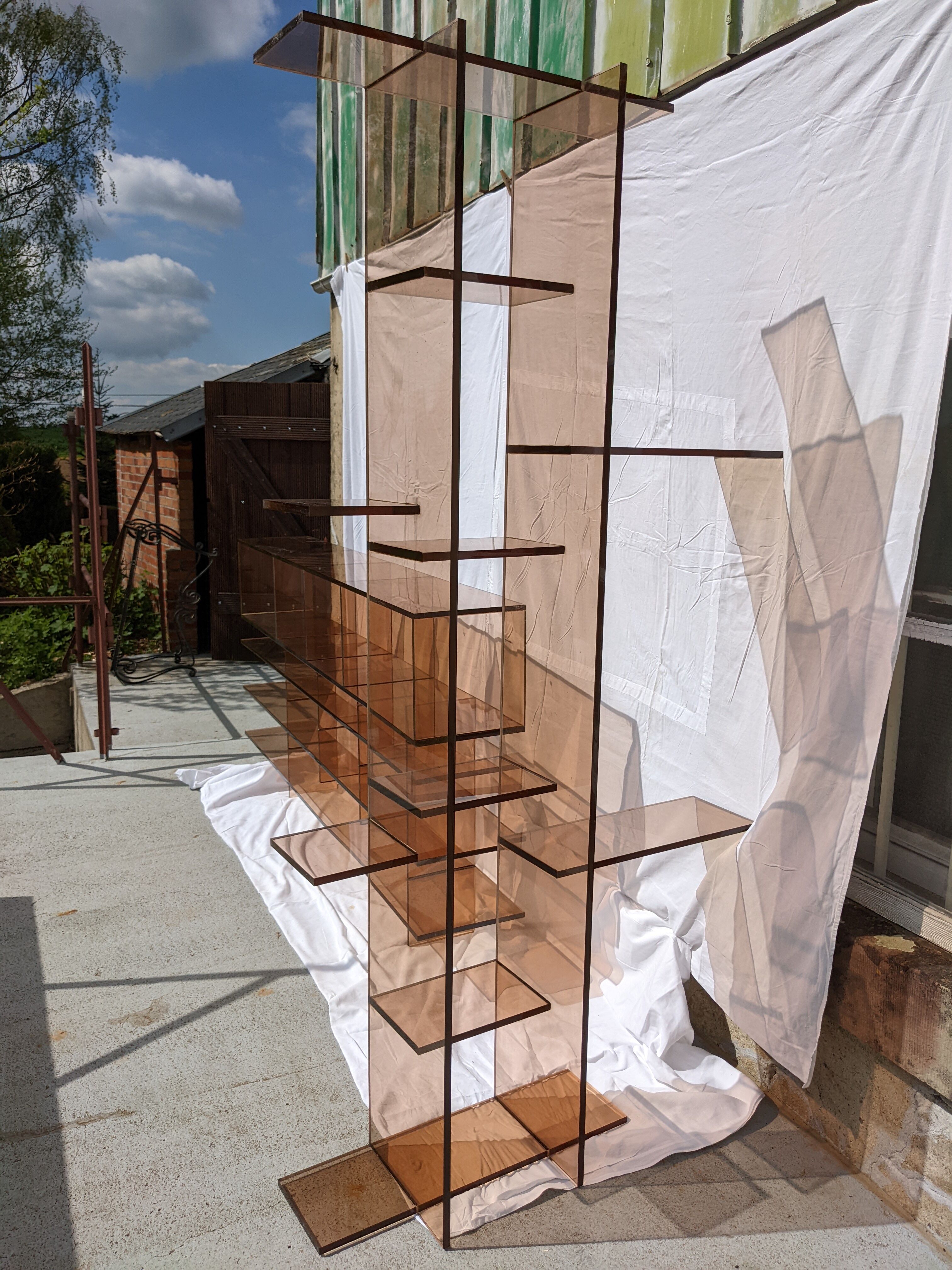 Modular plexiglass 70 library