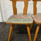 Paire de chaises bistrot scandinave des années 50-60