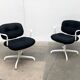Set of chairs model Space Age 2038 by Bruce Hannah & Andrew Morrison for Knoll International, 1970s.