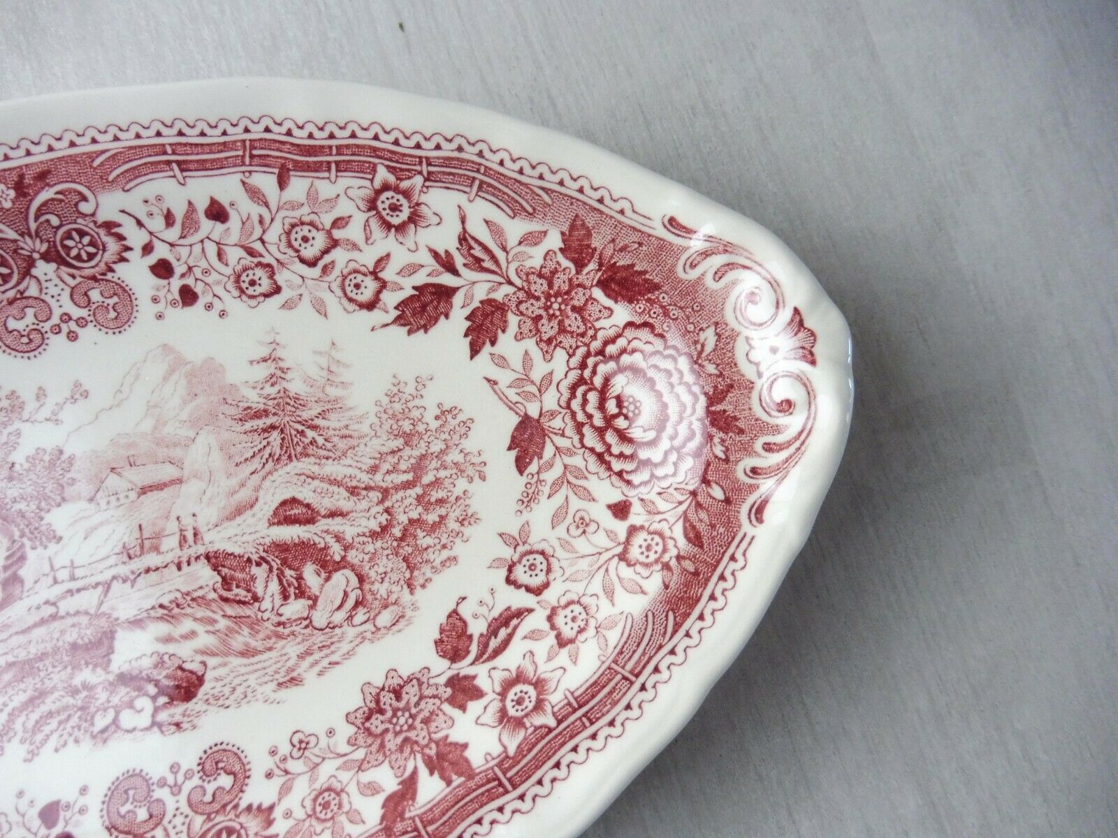 Old delight decoration Burgenland pink, ceramic, Villeroy & Boch