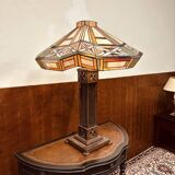 English Tiffany Table Lamp