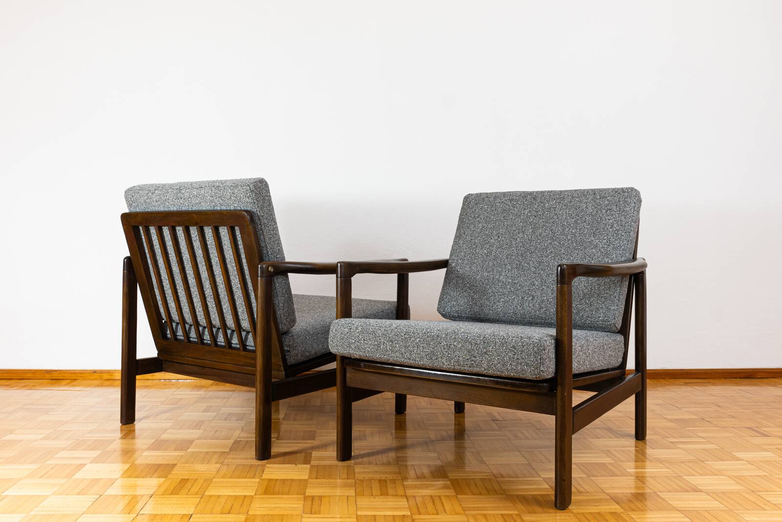 Fauteuils Mid-Century par Zenon Bączyk, années 1960, lot de 2