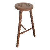 Vintage tripod high stool