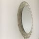 Hillebrand vintage Lucite wall mirror with backlight , 1970's , Germany