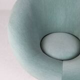 Krokus armchair in velvet by Lennart Bender for Ulferts AB, Sweden, 1970s