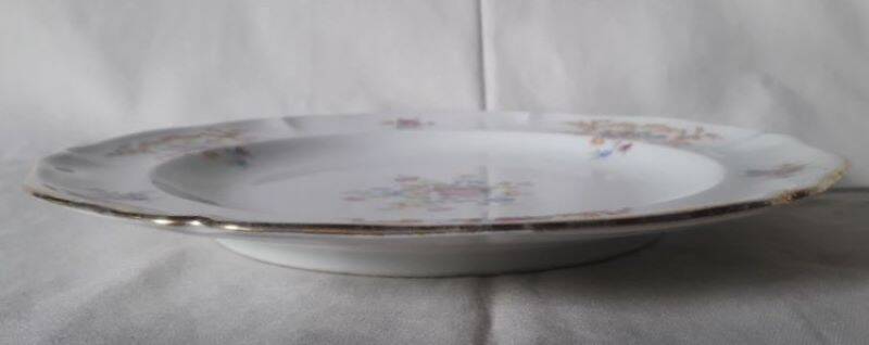 25cm Limoges scalloped plate