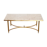 Table low 60s marble neoclassical style