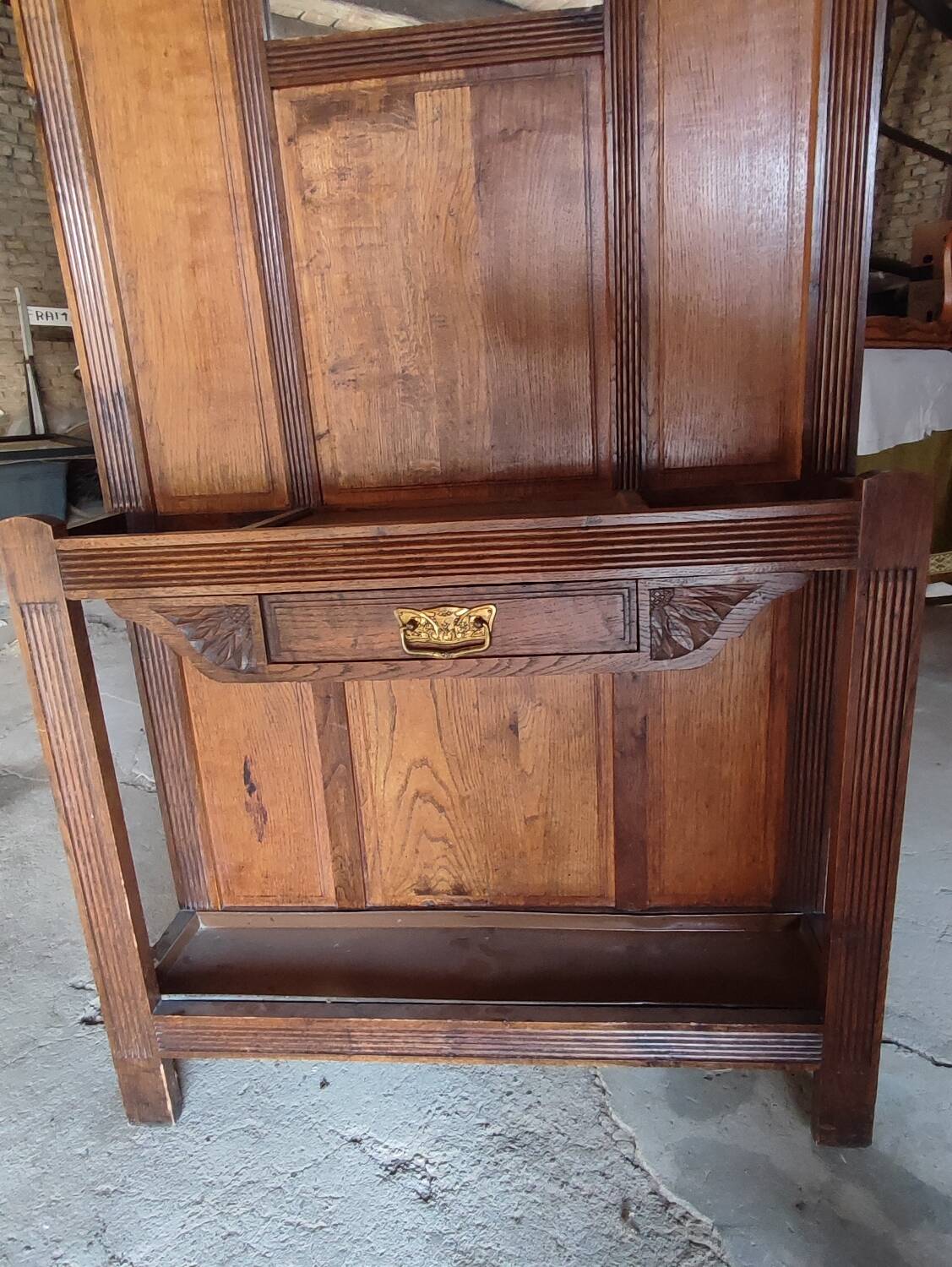 Cloakroom or old coat rack