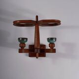 Wall lamp by Guillerme et Chambron for Votre Maison. 1960s