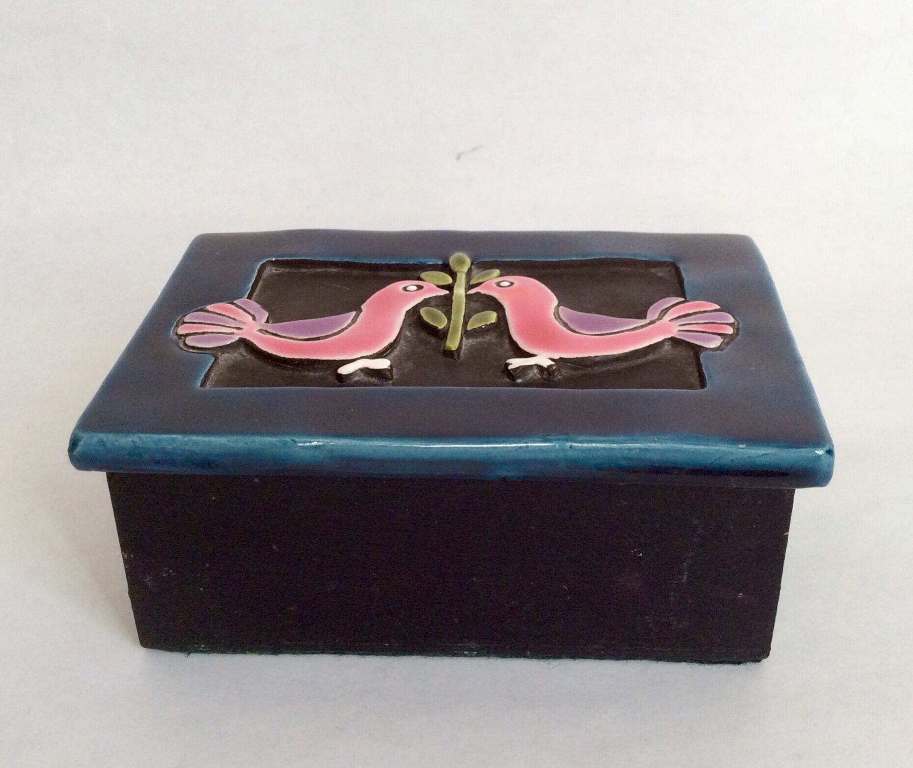 Ceramic box, 60s