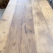 Solid oak farmhouse table with extensions (190-280cm) 1950