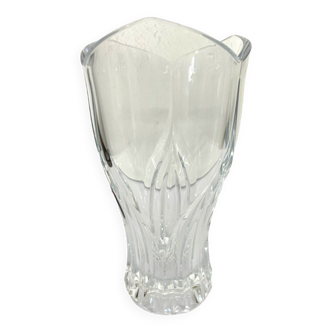 Crystal vase with chiseled decoration - 360029