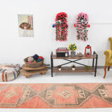 3x11 55s Antique Turkish Runner Rug, 89x337Cm